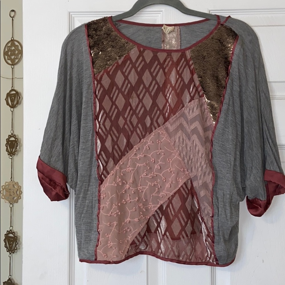 Patterned Urban Outfitters Blouse